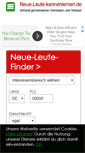 Mobile Screenshot of neue-leute-kennenlernen.de